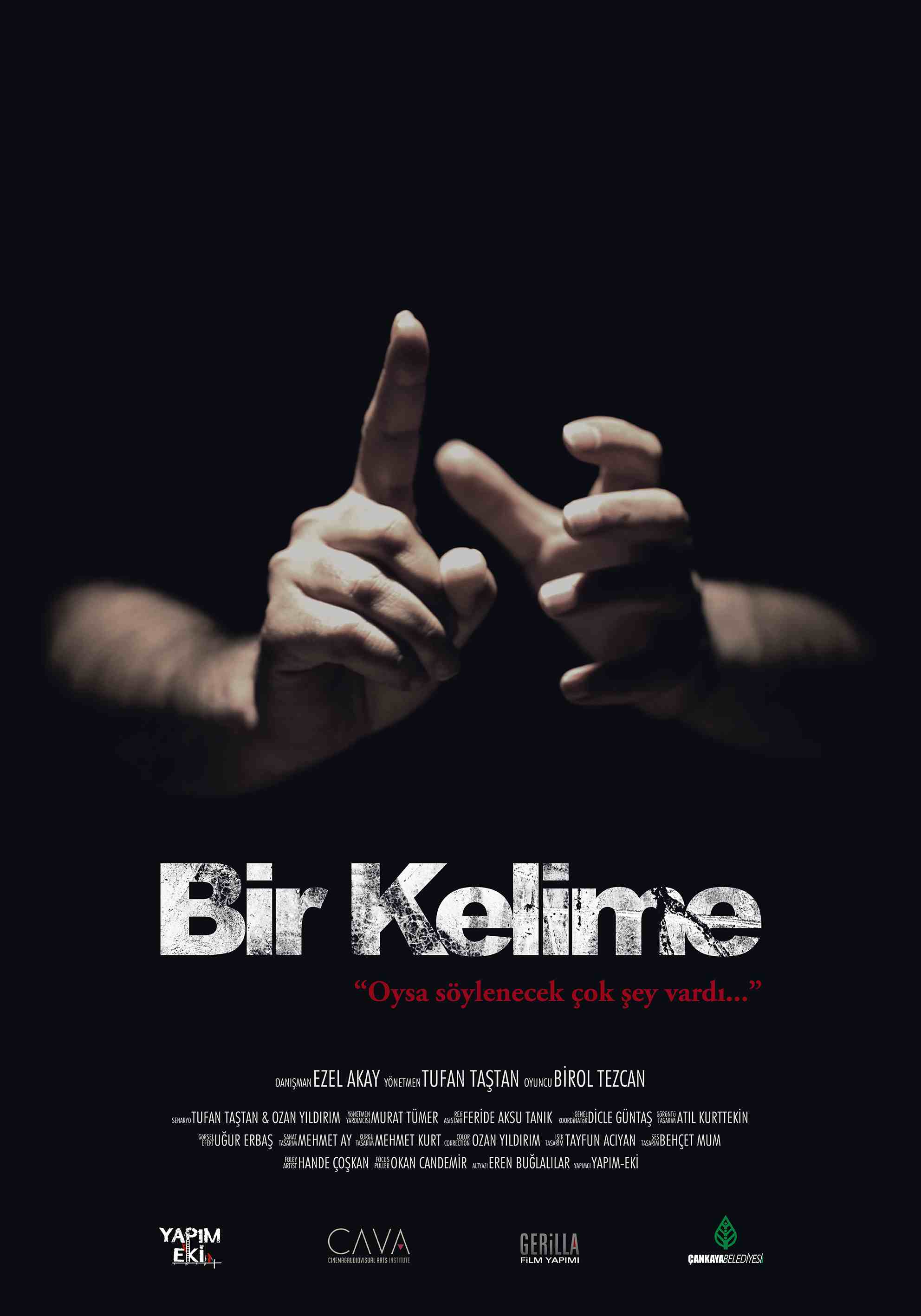 Bir Kelime afişi